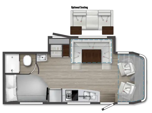 Winnebago View 24J floor plan