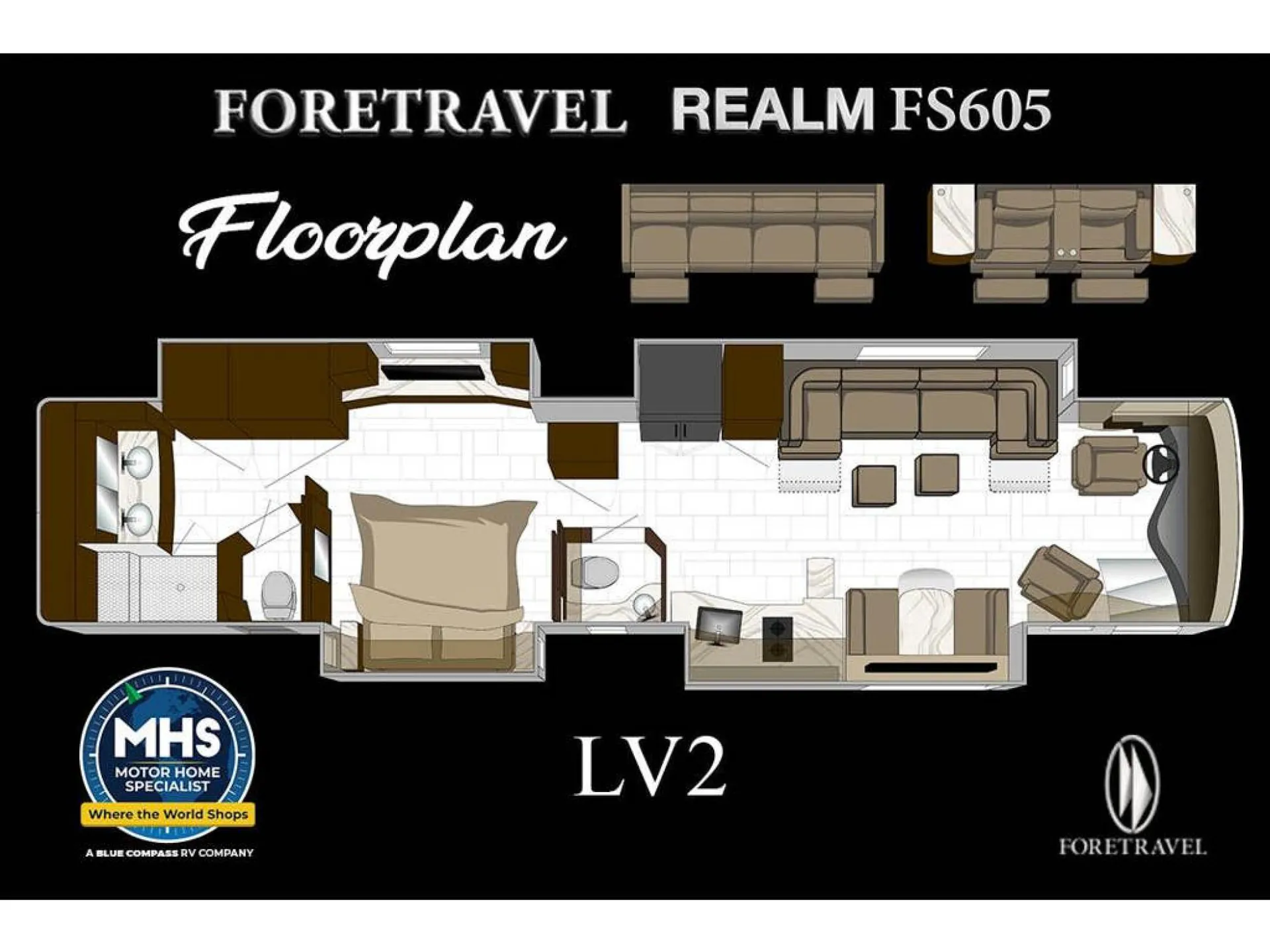 2026 Foretravel REALM FS605 LV2 - Photo 4