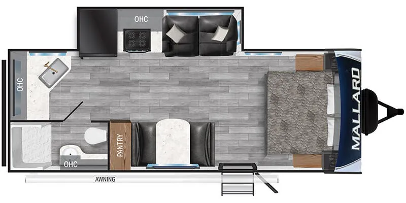 2023 Heartland Mallard M223RK - Floor plan