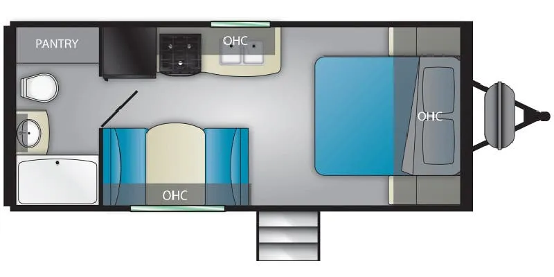 Heartland Trail Runner TR 181 RB floor plan