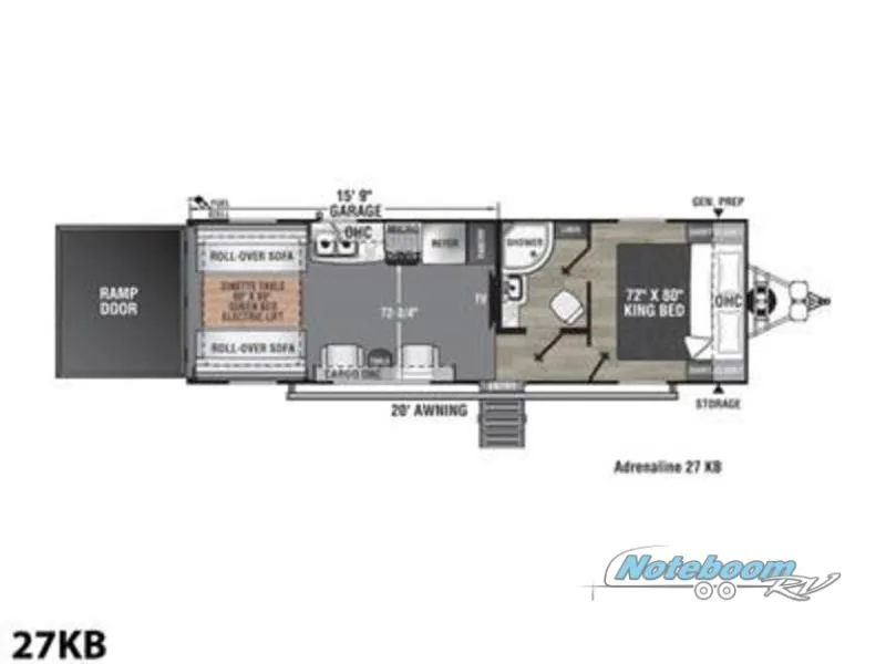 2022 Coachmen Adrenaline 27KB - Photo 3
