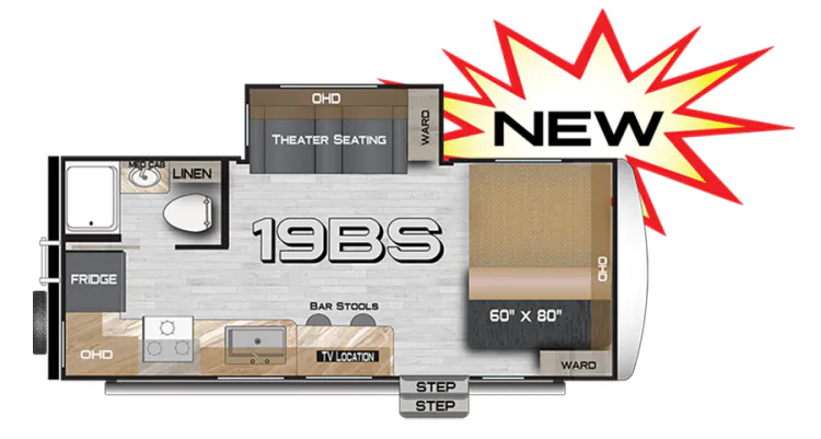Northwood Nash 19BS floor plan