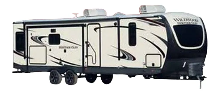 Forest River Wildwood Heritage Glen 314BUD exterior