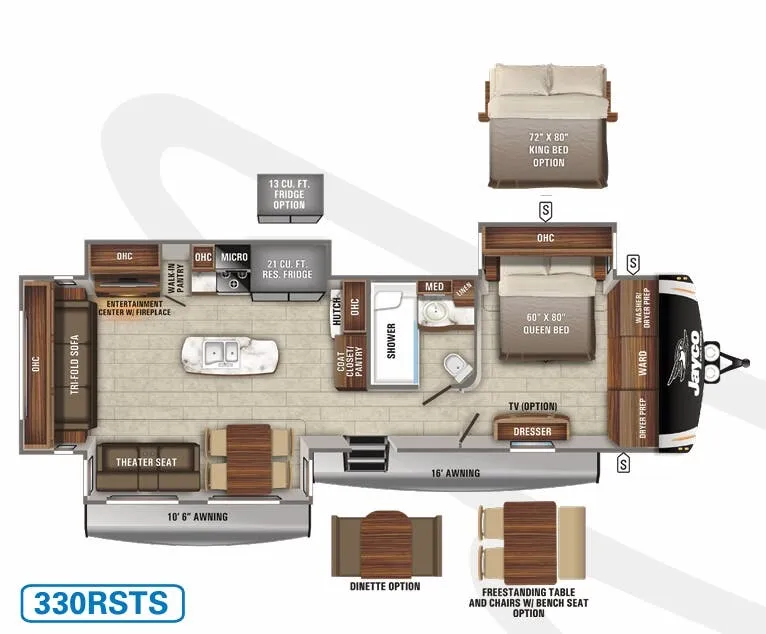 Jayco Eagle 330RSTS exterior