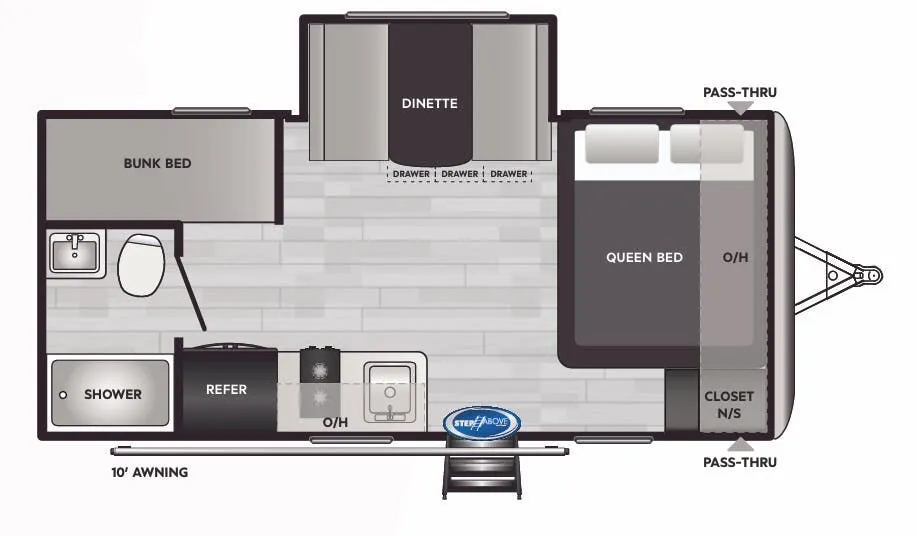 2025 Keystone Springdale 1760BH - Floor plan