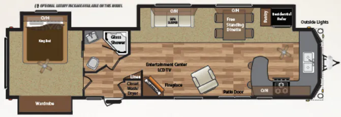 Keystone Retreat 39FKSS floor plan