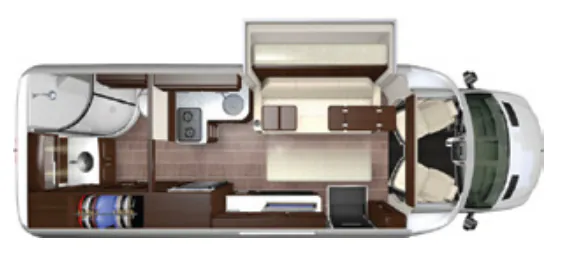 Regency Ultra Brougham 25MB floor plan