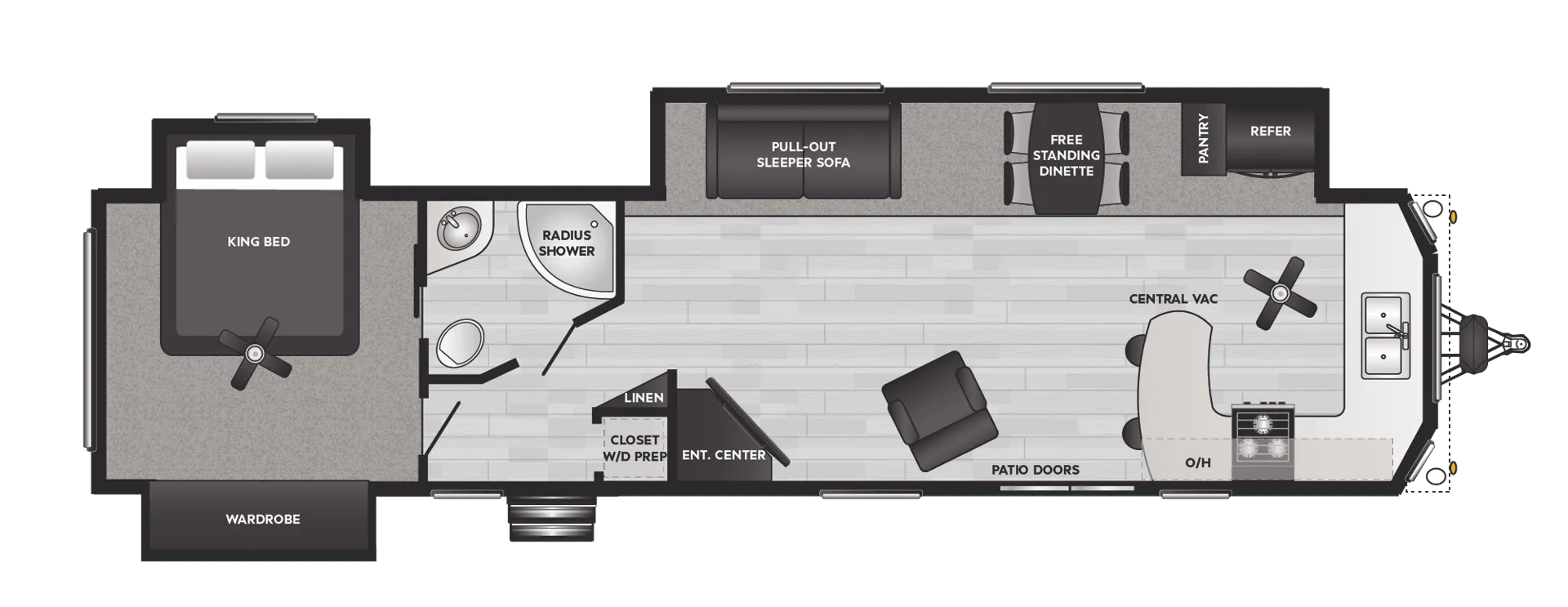 Keystone Retreat 39FKSS floor plan
