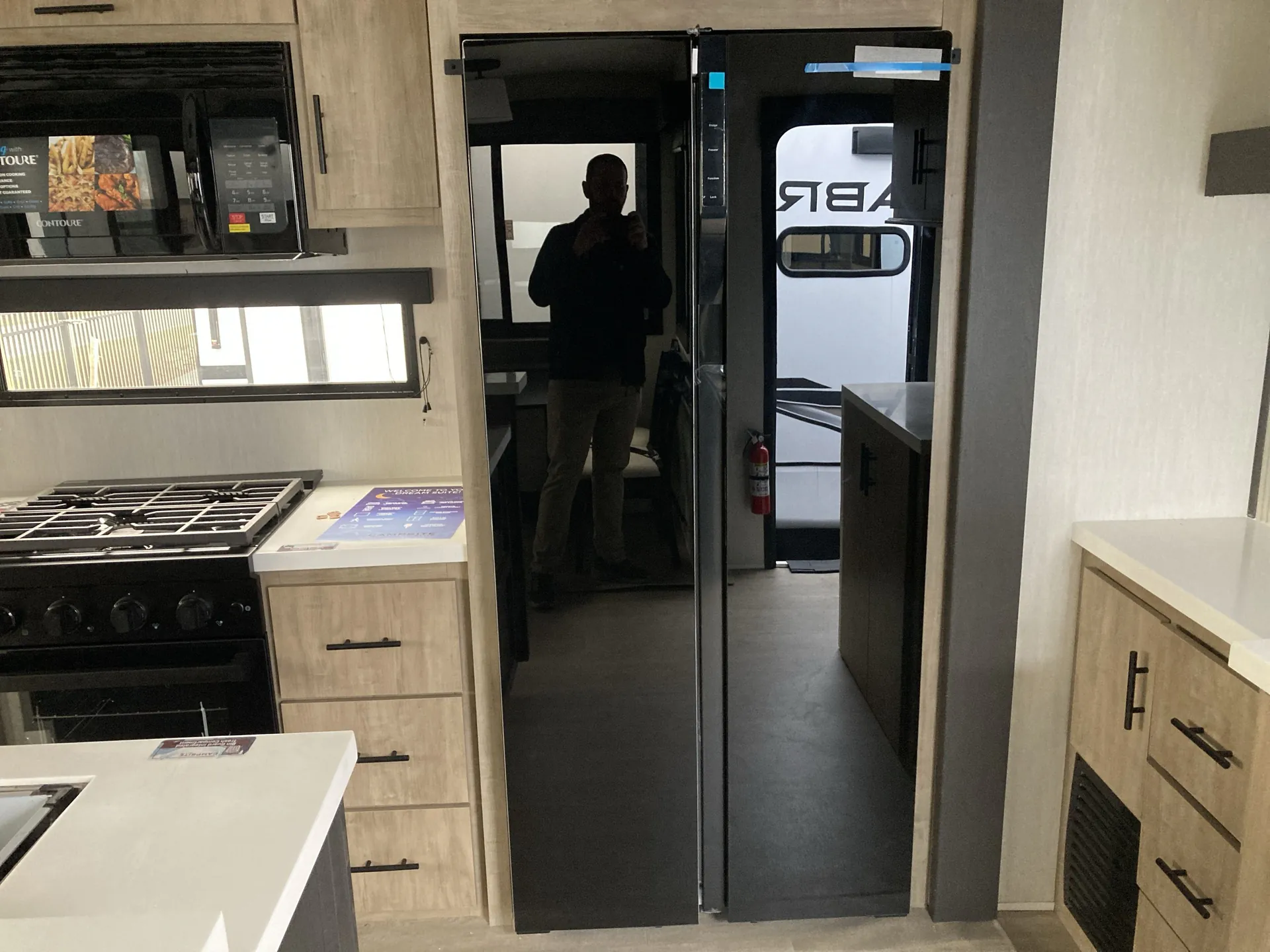 2026 Forest River Campsite Elite 32BAM — fridge