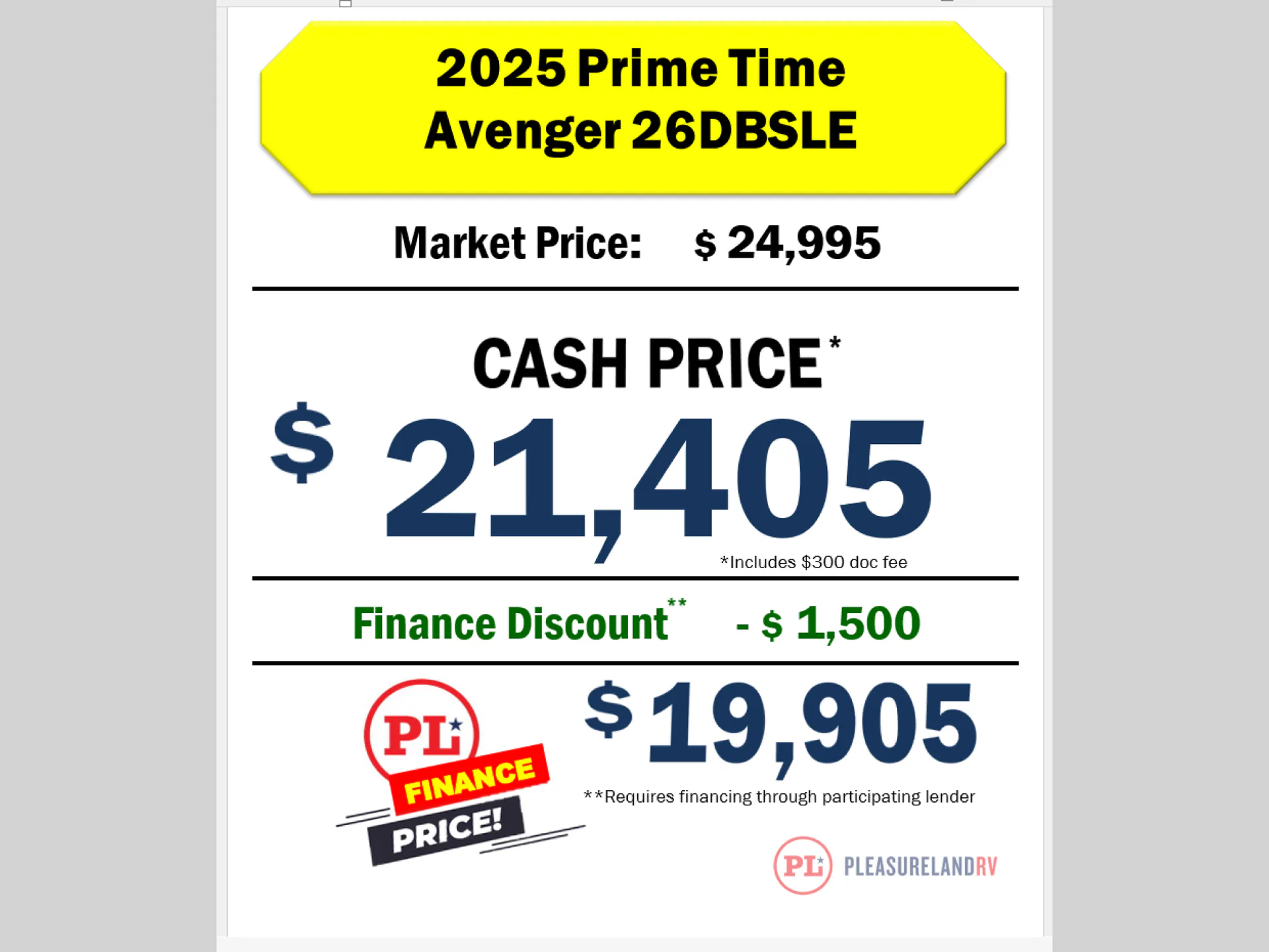 2025 Prime Time Avenger LE 26DBSLE - Photo 4