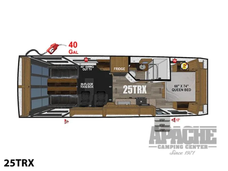 2026 Outdoors RV Trail Series MTN TRX 25TRX - Photo 2