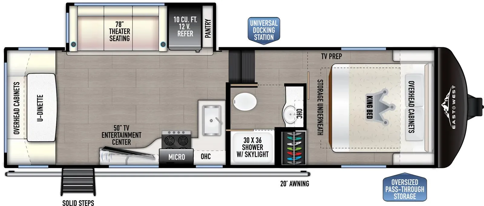 East to West Tandara 26RD floor plan