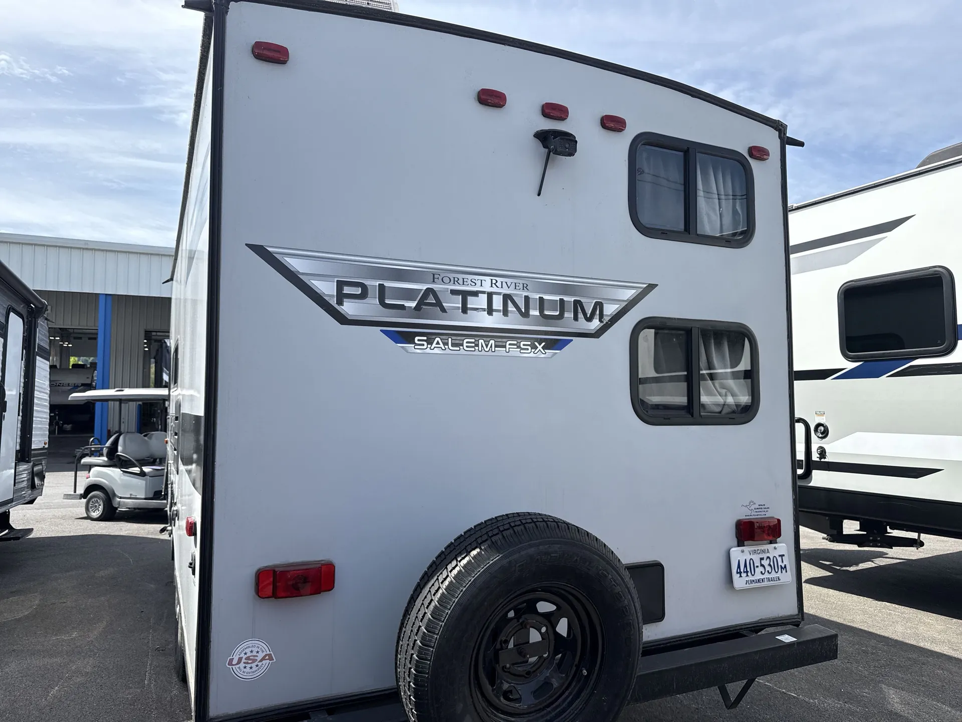 2021 Forest River Salem FSX 179DBK — backside