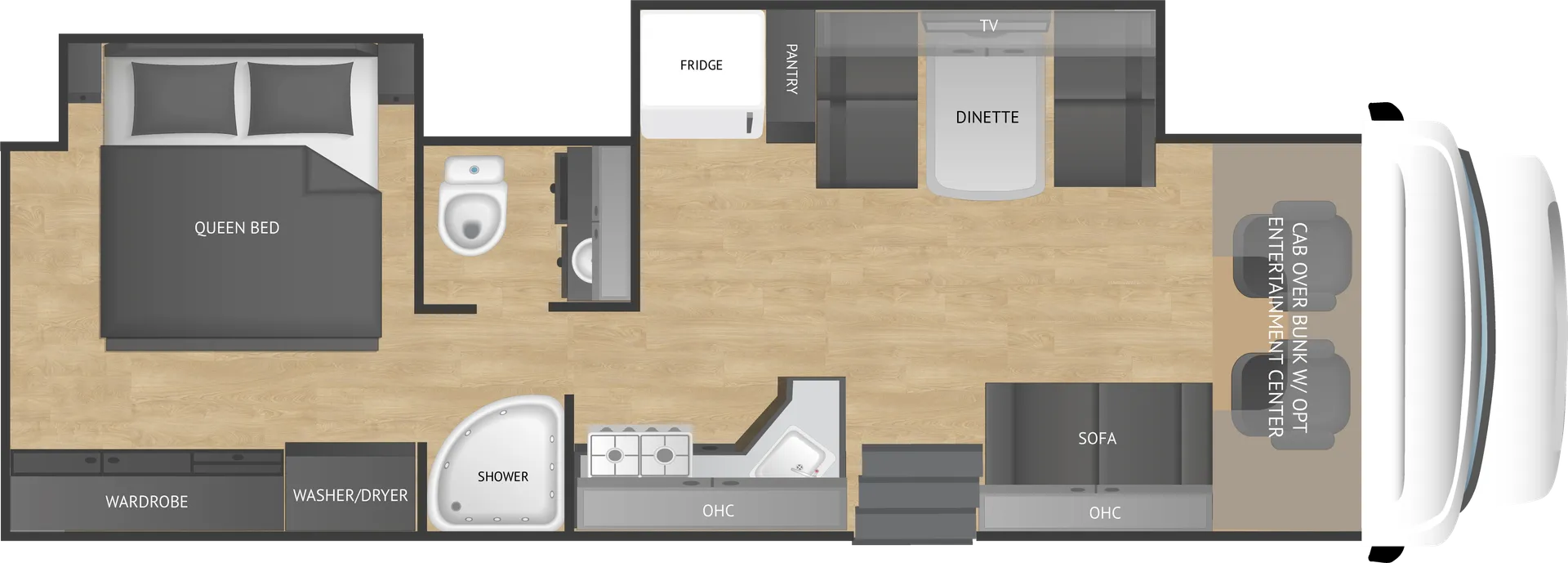 2025 NeXus RV Verrado 32S - Floor plan