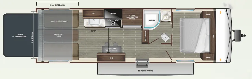 Starcraft Autumn Ridge 263TH floor plan