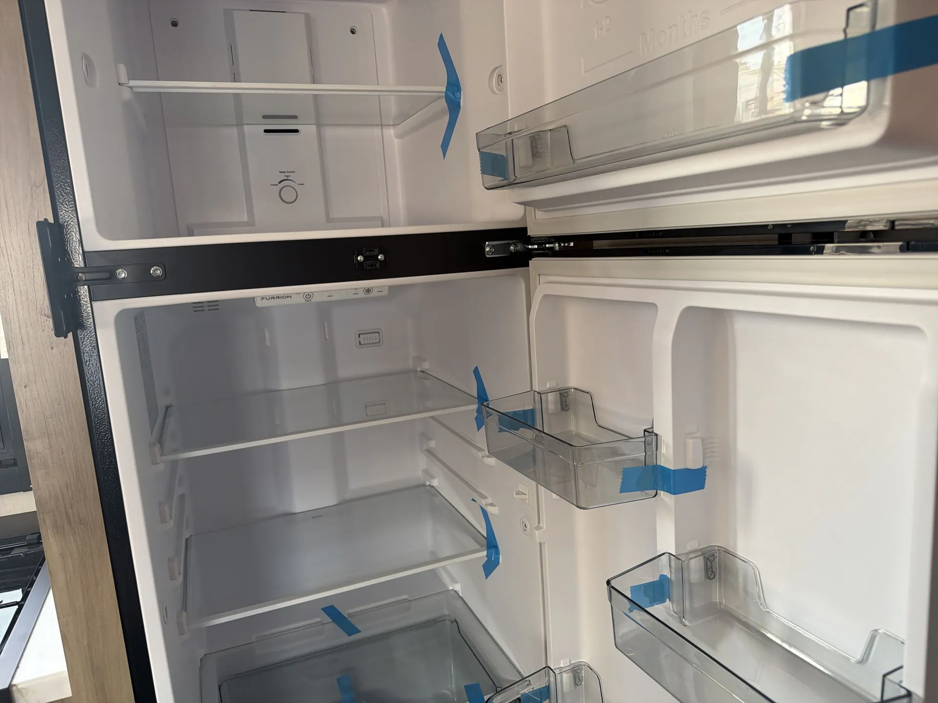 2027 Forest River Campsite Reserve 29TJ — fridge open