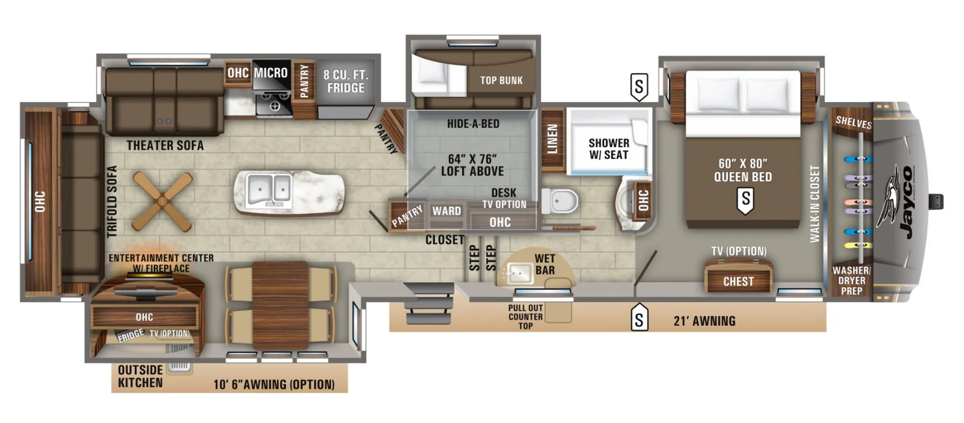 2020 Jayco Eagle 357MDOK - Photo 2