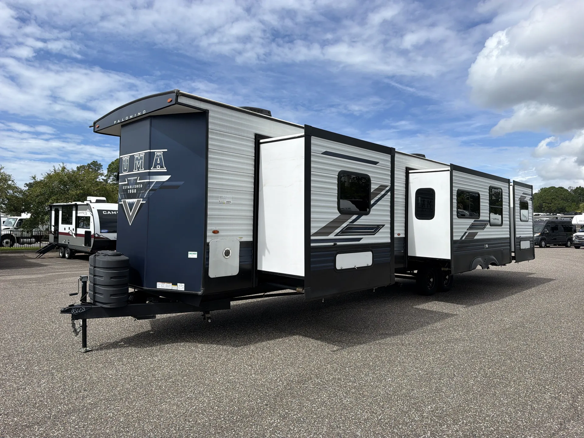 2025 Forest River Puma Vista 39DBT — campside