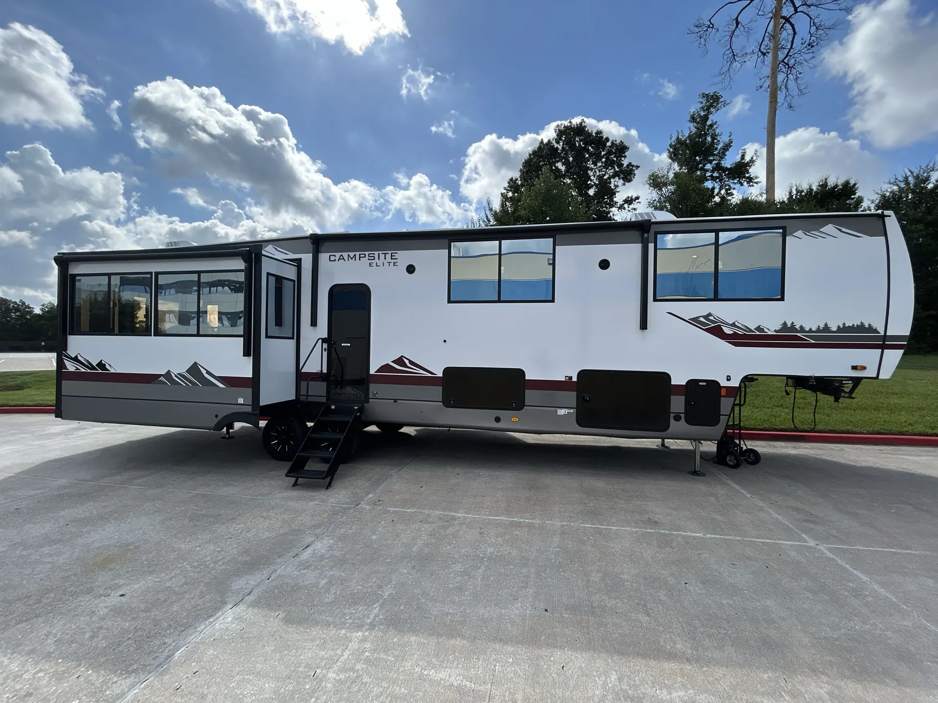 2027 Forest River Campsite Elite 36RF — campside