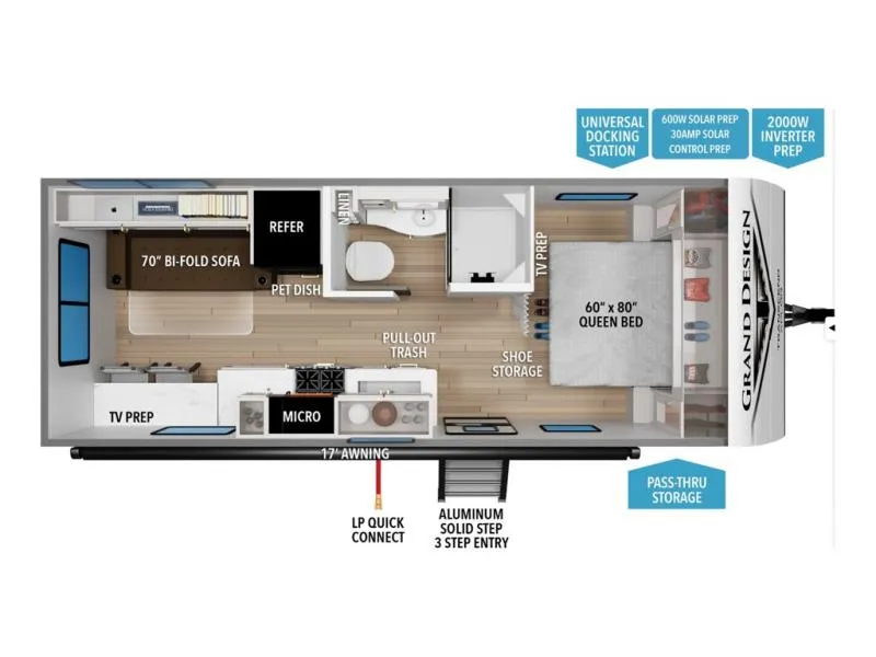 2026 Grand Design Transcend Xplor 21RLX - Photo 3