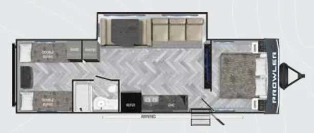 Heartland Prowler Lynx 302BHX floor plan