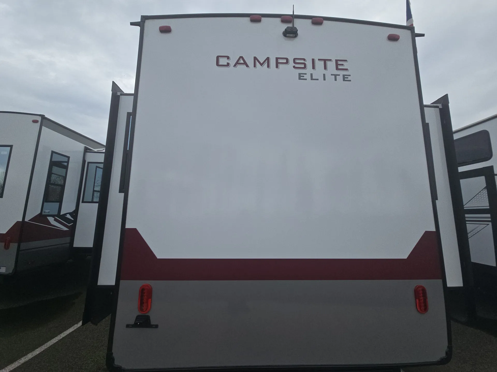2026 Forest River Campsite Elite 36AK — backside