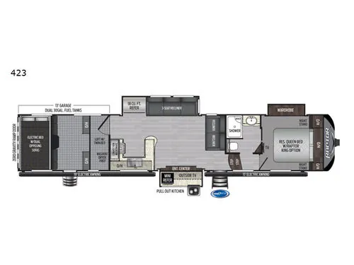 2019 Keystone Raptor 423
