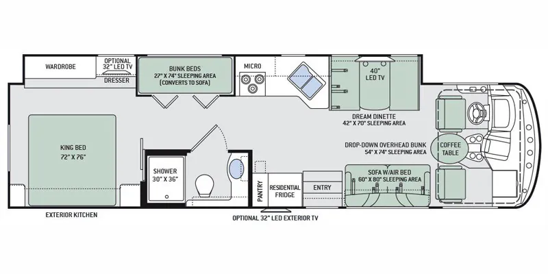 2014 Thor Motor Coach Hurricane 34J - Photo 3
