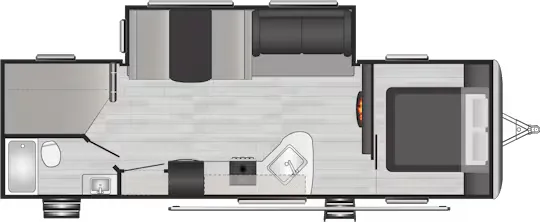 Keystone Springdale 282BH floor plan