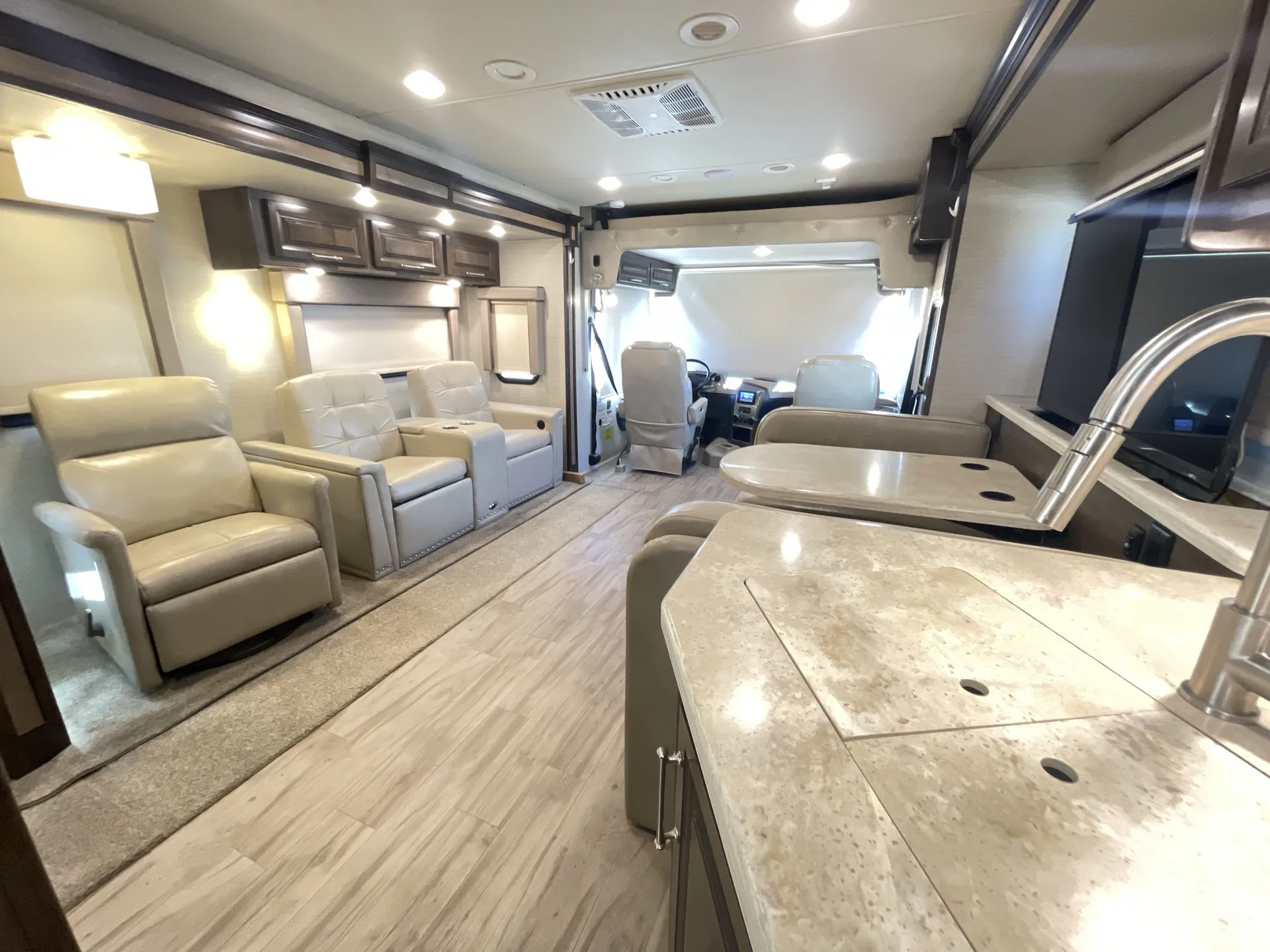 2019 entegra coach Emblem 36H — living area main
