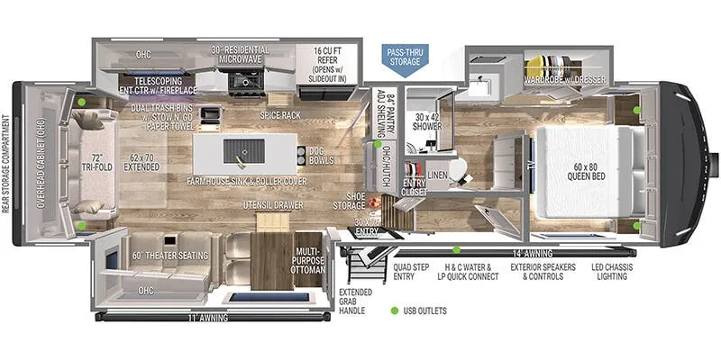 2026 Brinkley Model Z 2900 floor plan