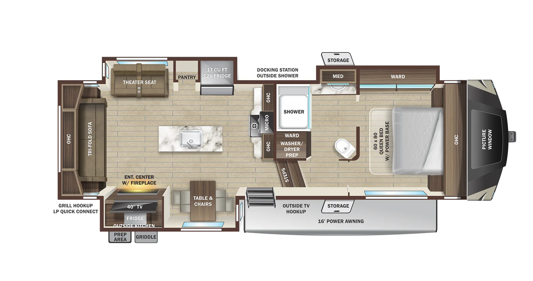 Starcraft GSL 264RLS floor plan