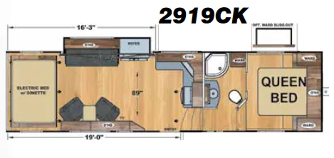 Eclipse Iconic 2919CK floor plan
