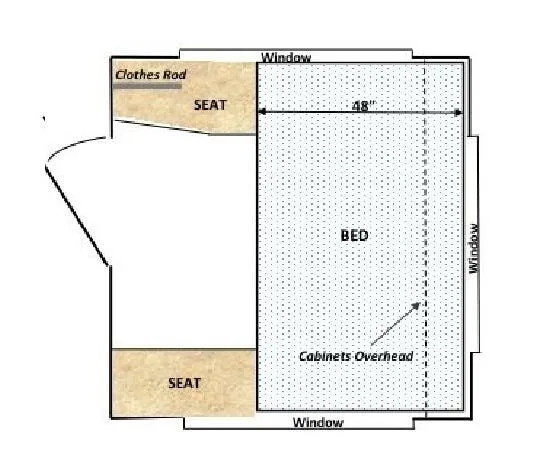 Capri Cowboy FULLSIZE 6.5 floor plan