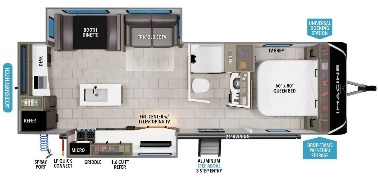 Grand Design Imagine 2670MK floor plan