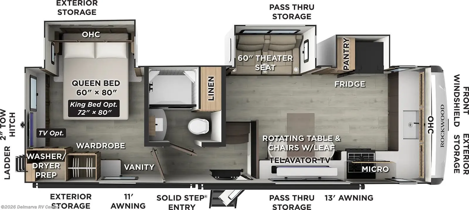 2026 Forest River Rockwood Signature 290SFK - Photo 3