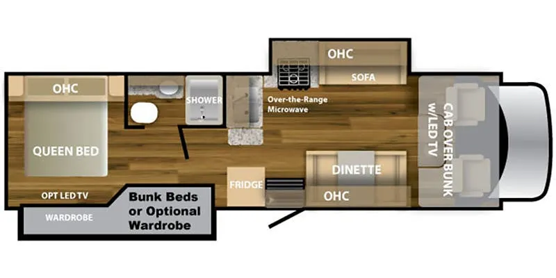 Nexus Phantom 32P floor plan