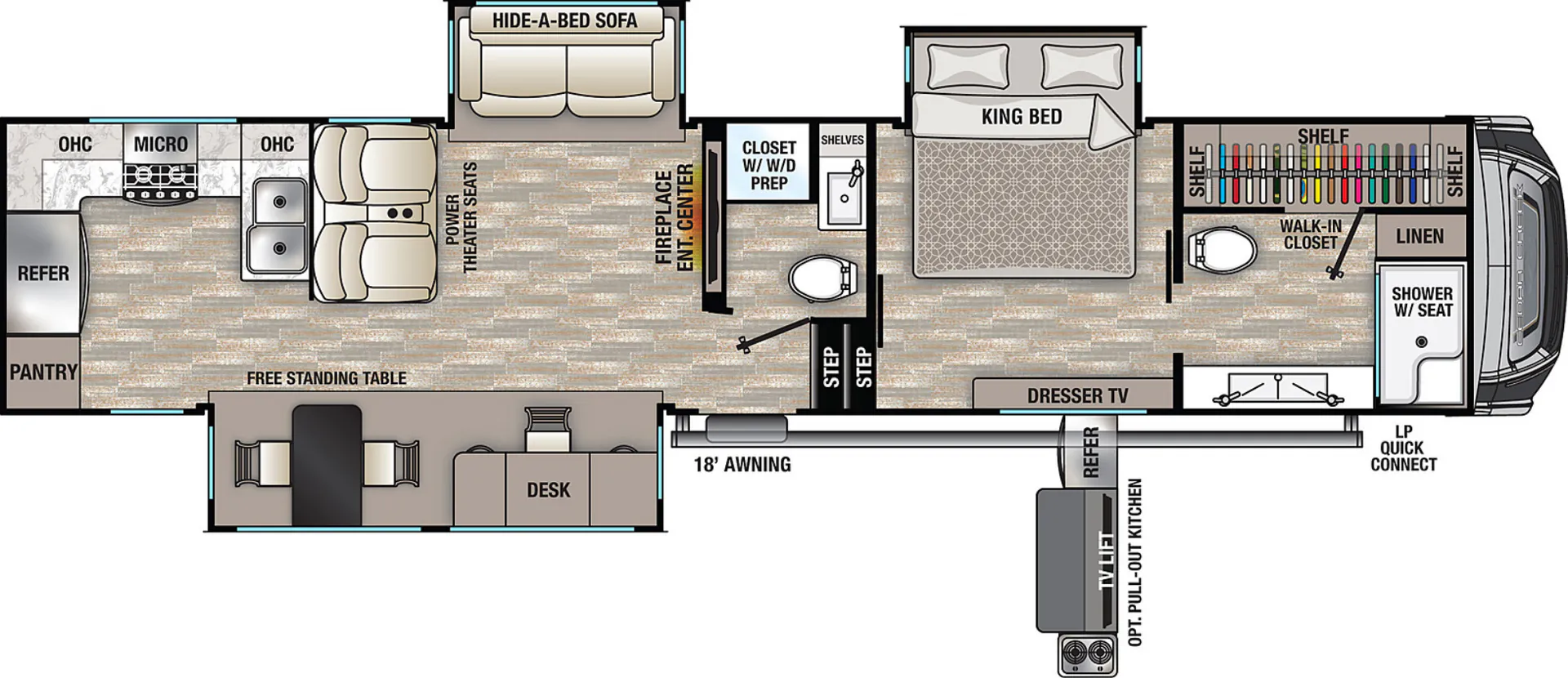 2021 Forest River Cedar Creek 388RK - Photo 2