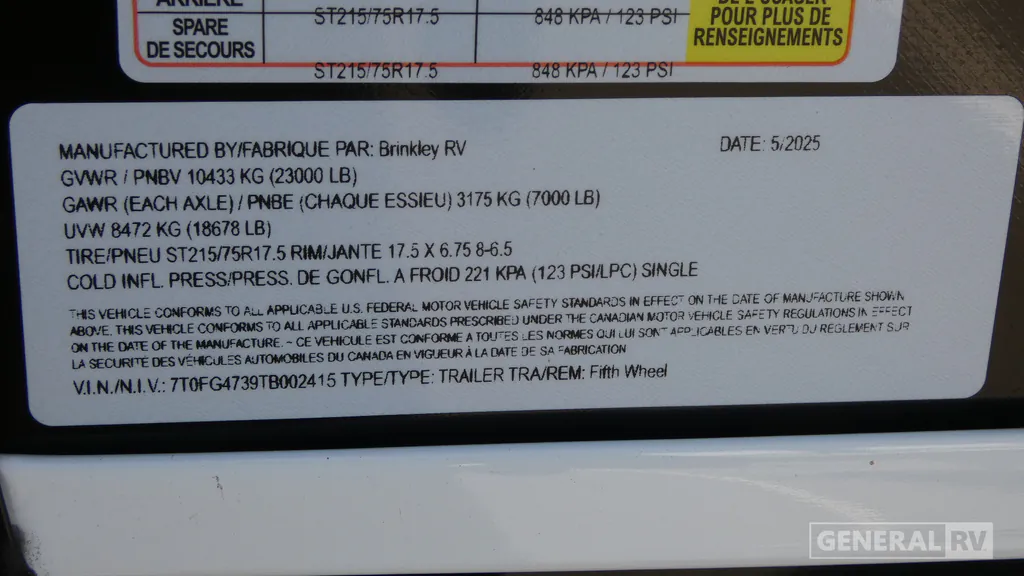 2025 Brinkley Model G 3970, Photos photo 43