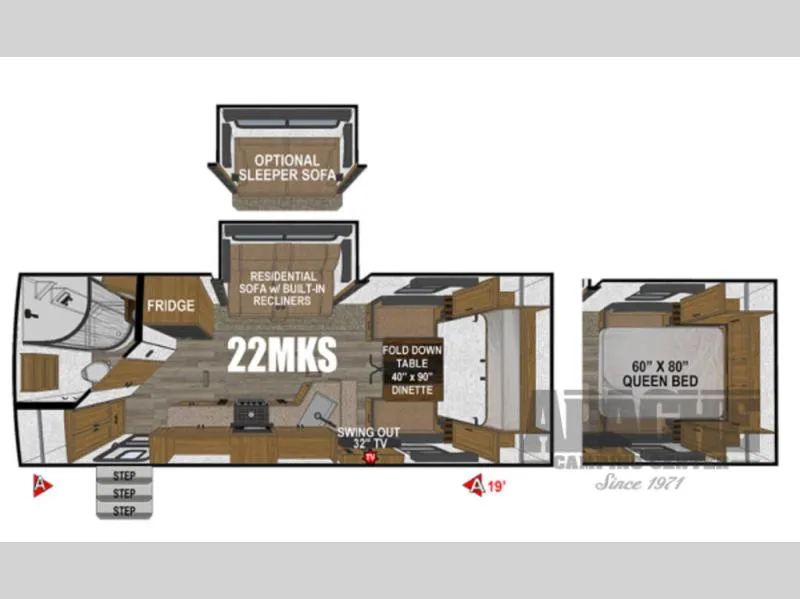 2027 Outdoors RV Timber Ridge Titanium Series 22MKS - Photo 2