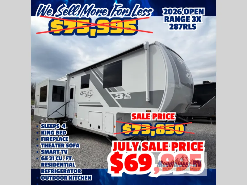 2026 Open Range RV 3X 287RLS - Photo 2