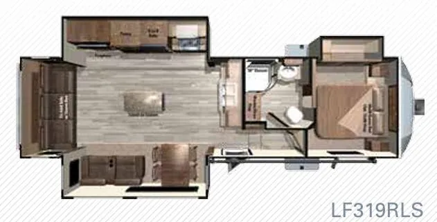 Highland Ridge Open Range Light LF319RLS floor plan