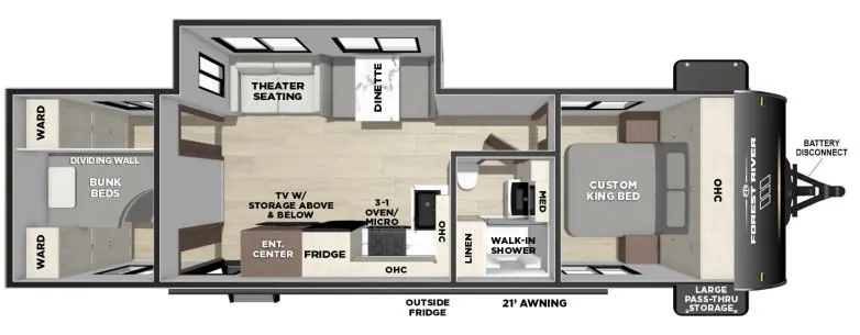 2027 Forest River Vibe 2900KB - Photo 3