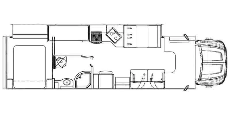 Nexus Rebel 35R floor plan