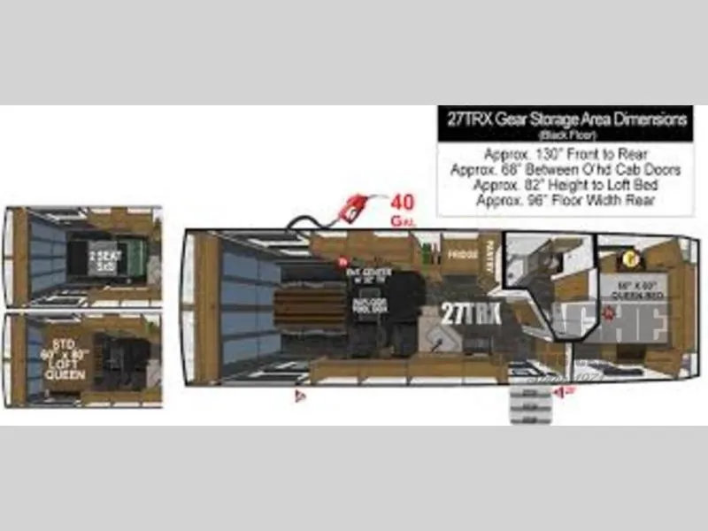 2026 Outdoors RV Trail Series 27TRX - Photo 3
