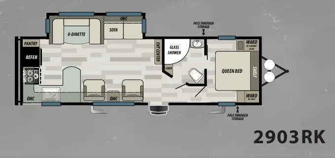 Forest River Sonoma 2903RK floor plan