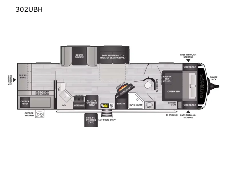 2023 Keystone Outback Ultra Lite 302UBH - Photo 3