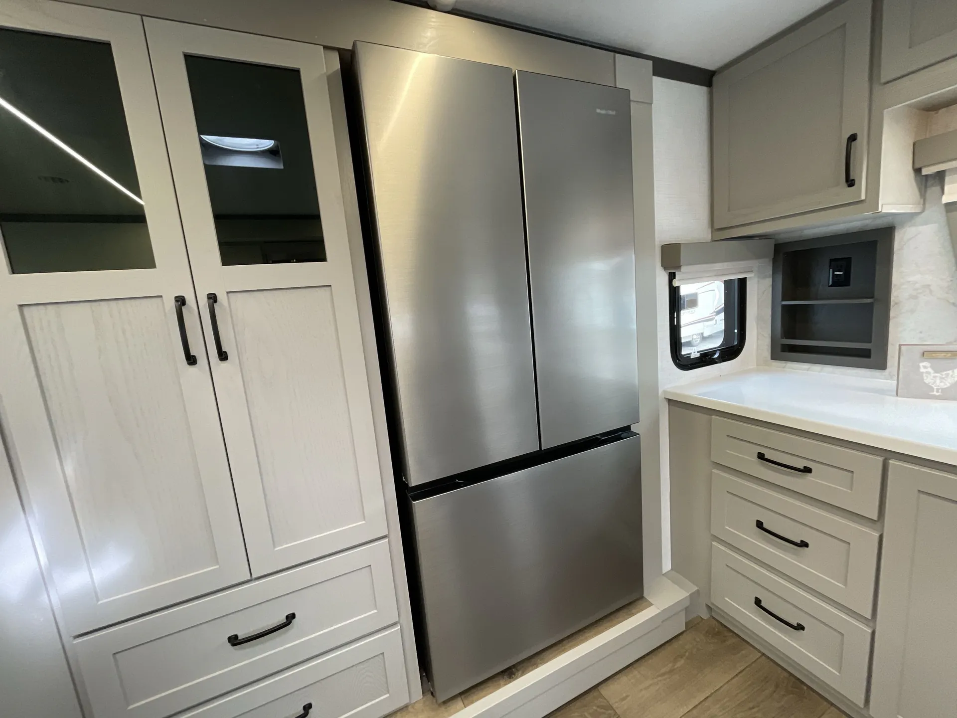 2025 Forest River Columbus 388FKH — fridge