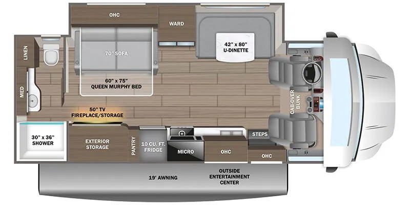 Jayco Greyhawk XL 30M floor plan