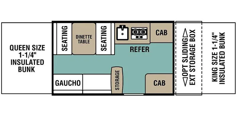 2020 Coachmen VIKING V-TREC V2 - Floor plan
